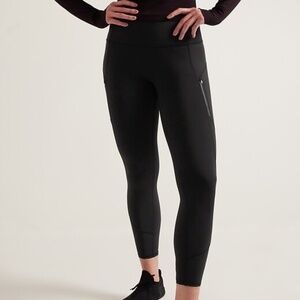 NWT Athleta Rainier 7/8 Tight // Black